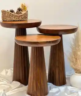 дизайнерский столик, органичные формы, мебель на заказ